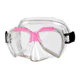 BECO Kids 4+ Diving Mask - Clear/Pink