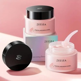 ZEESEA Cleansing Cream is Gentle and Non-irritating Quickly Removes Oily Makeup Deep Cleansing Balm Makeup Remover Cleanser - Specification: 2PCs
