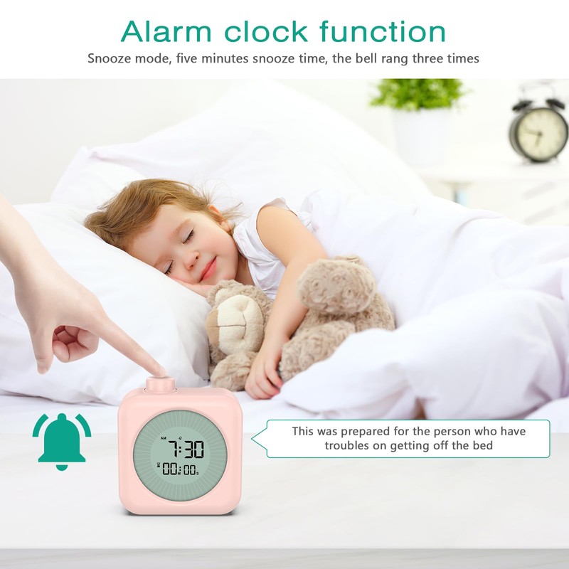 ORIA Digital Visual Timer, 60-Minute Pomodoro Timer with LCD Screen,