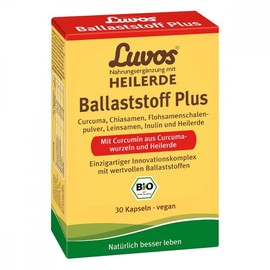 LUVOS Fibre Plus Organic Supplement 30 Capsules