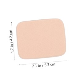 FRCOLOR 2Pcs Powder Puff Makeup Sponge Case Gentle Blender for Foundation Concealer Compact Durable for Travel Dry Wet Use Skin Friendly Makeup Tool