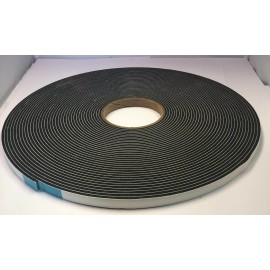 JVCC SF-VFLD Single-Sided PVC Foam Tape: 1/8 in. thickness x 1/2 in. x 25 yds.