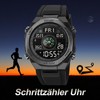 findtime Outdoor Watch Men's Military Watch Digital Watch with Pedometer