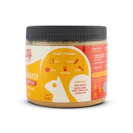 Nutty Novelties Honey Roasted Peanut Butter - High Protein, Low Sugar Healthy Peanut Butter - All-Natural Peanuts Free of Cholesterol & Preservatives - 15 Ounces