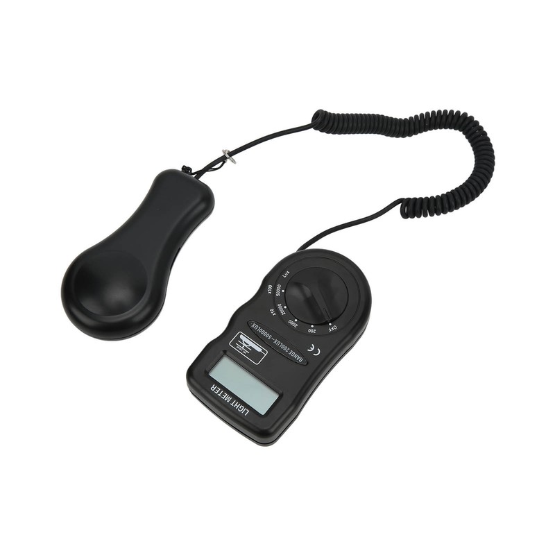 DT‑1300 Light Meter Digital Illuminance Meter with LCD Screen Portable