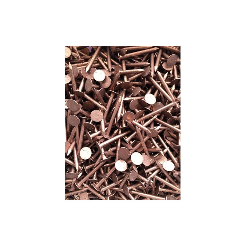 Copper Clout Nails 38mm x 3.35mm Roofing Nails Tree Stump