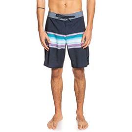 Quiksilver Surfsilk Sun Faded 19in Boardshorts Mens Sz 32 Black
