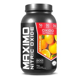 Óxido Nítrico Maximo Protein Pre Entreno 1kg 200 Servicios                                                                                            