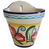 Tierra Fina Spanish Wall Planter, Flower Pot, Planter, Wall Pocket