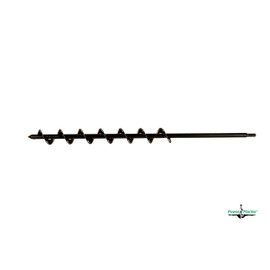 Power Planter Bulb Auger & Bedding Plant Tool - 2x30" Garden Auger Drill Bit with 1/2" Non-Slip Hex Drive, Hand-Welded Planting Auger Gardening Drill, Earth Auger Digging Tools, Up to 30" Deep