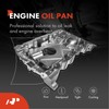A-Premium Engine Oil Pan Sump with Drain Plug Compatible with