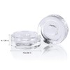4Pcs Glass Fermentation Weights with Handles for Keeping Vegetables Submerged