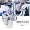 4Pcs Piercing Valve Zinc Alloy Line Tap Valves 3 in