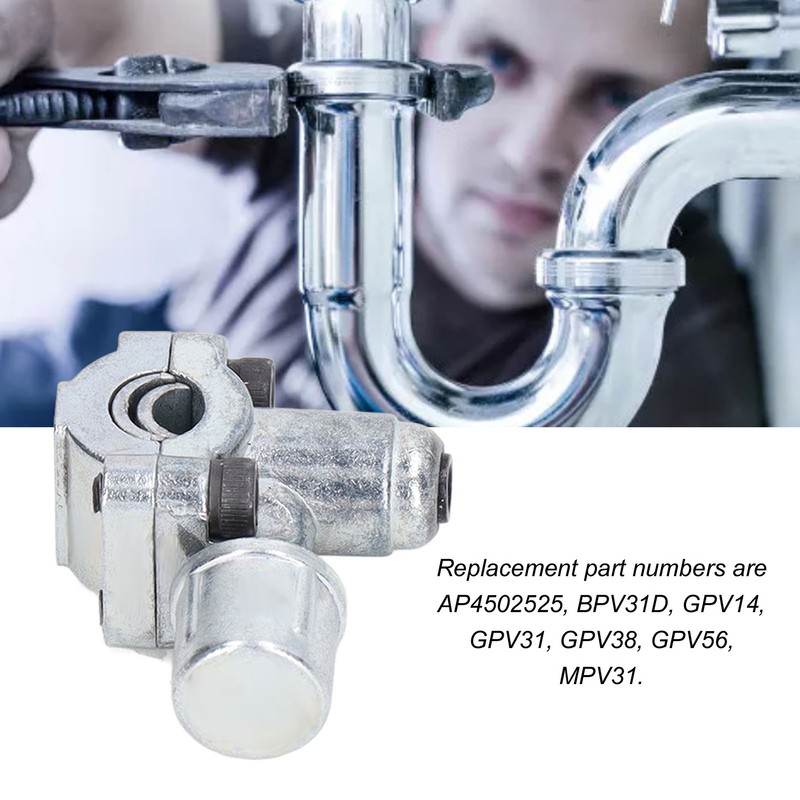 4Pcs Piercing Valve Zinc Alloy Line Tap Valves 3 in