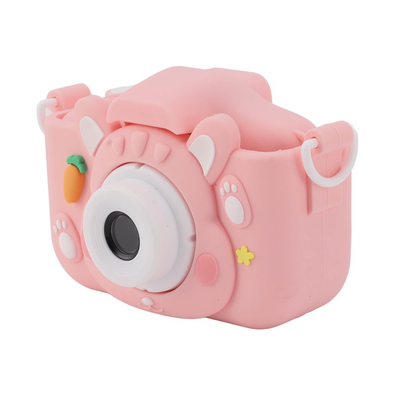 Kids Digital Camera with 32G Card Front Rear Lens 1080P