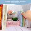 Ncrgb Folding Storage Basket, Small Stackable Folding Boxes, Storage Baskets