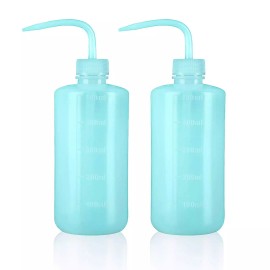 Oubest Squeeze Bottles Succulent Watering Bottle 500ml Blue Water Squirt Irrigation