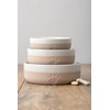 Mason Cash Hearts Paw Large Dog Bowl, 18cm Diameter, 900ml