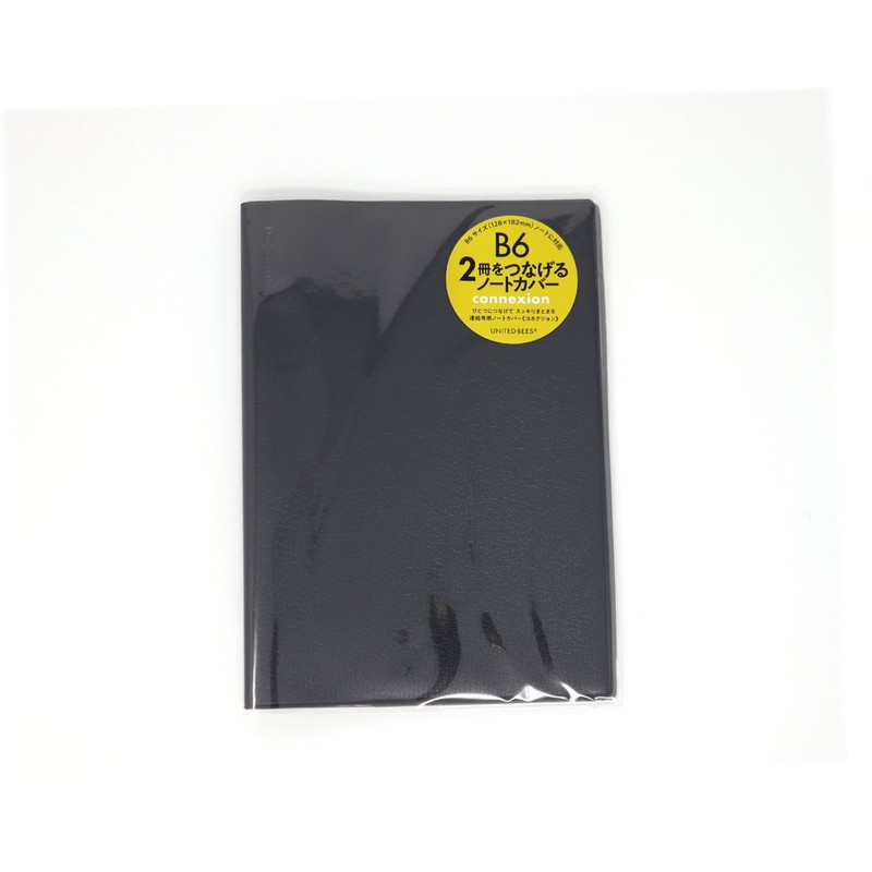 United Beads Connection Note Covers for 2 B6 Black CNX2-B5-01
