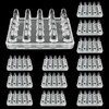 Biaungdo 12 Pcs Self Stick Carpet Protector Spiked Caster Cups,