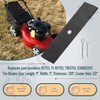 3-Pack 9 inch 71-85755 Edger Blade (1/2 inch Center Hole)