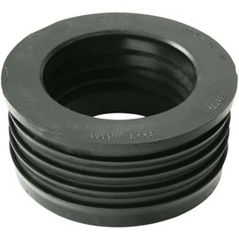 FERNCO P44U-305 Bushing, 4" by 3", Black