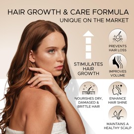 Prima Qualitas Raw Batana Oil for Hair Growth, Enriched with 8 Powerful Hair Growth Oils to Repair Dry, Damaged Hair, Split Ends, Prevent Hair Loss and Thicken Hair, 100 ml