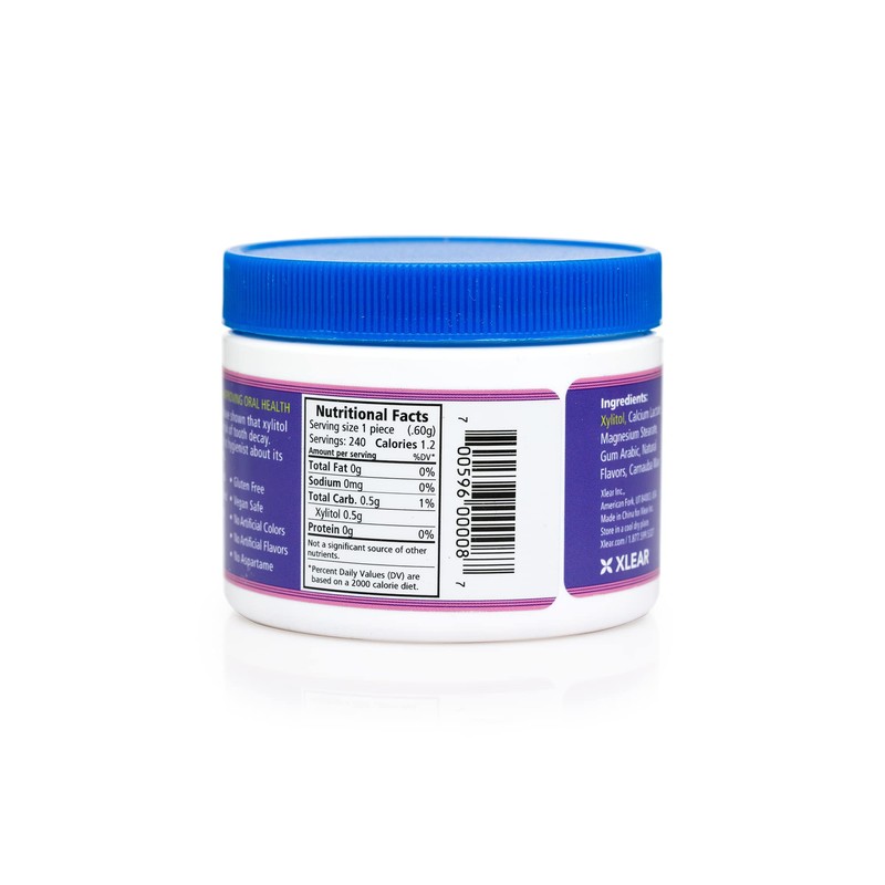 Spry Berry Blast Xylitol Mints, Sugar-Free Candy for Oral Health,