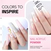 58PCS Acrylic Nail Kit for Beginners with Everything, 3 Colors