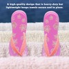 PERFORMORE Flip Flop Beach Towel Clips (Pink), 2-Pack, Portable Towel