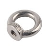 10Pcs Lifting Eye Nut Stainless Steel Ring Shape Fastener Tools