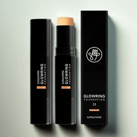 Anjumain Son&Park Glow Ring Stick Foundation 12g, No. 23 Natural, 1 pc. / 손앤박 글로우 링 스틱 파운데이션 12g, 23호 내추럴, 1개
