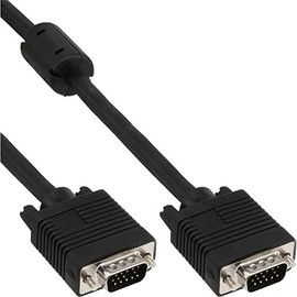 S-VGA Cable 15-Pin HD Male / Male Black 2 m, Black 1X