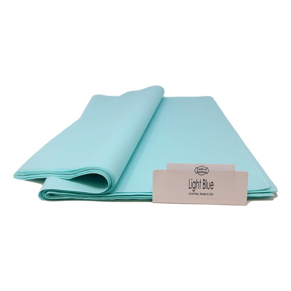 Colors Of Rainbow Gift Tissue Paper, 96 Sheets, 15 Inch x 20 Inch – Light Blue