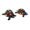 Cactus Canyon Ceramics Spanish Hand-Painted Turtle, Mr. Checkers Turtle