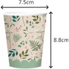 Quickdraw 16 x Christmas Paper Cups Traditional Holly Design Recyclable