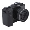 4K Digital Camera Front Rear Dual Lens 48 Megapixels 18X