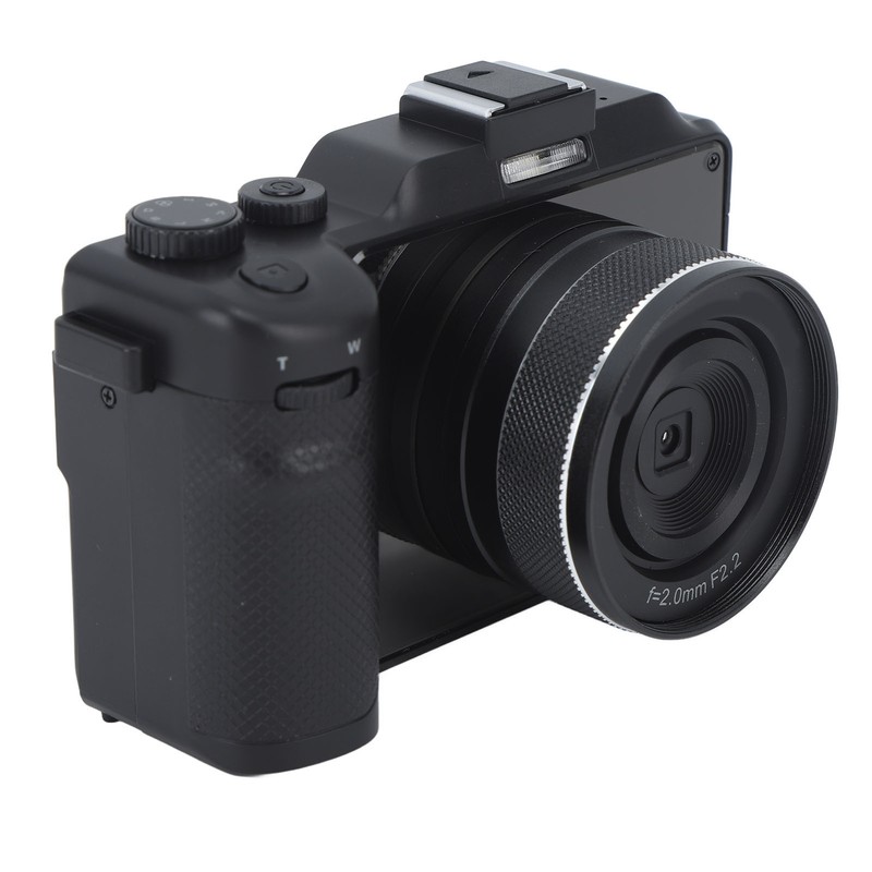 4K Digital Camera Front Rear Dual Lens 48 Megapixels 18X