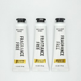 Fragrance Free Hand Cream Bath and Body Bundle | Three Shea Butter Hand Creams (1 fl oz Each)