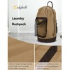 Dalykate Backpack Laundry Bag, Laundry Backpack with Shoulder Straps and
