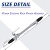 MOSTPLUS Complete Power Steering Rack Pinion Assembly 455100R010 Compatible with