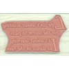 Stamps by Impression Life Isn't About. Life Quote Rubber Stamp