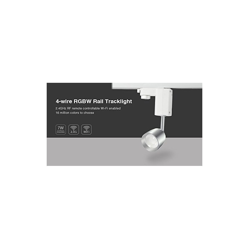 LIGHTEU, 7W WiFi LED 4-wire RGBW Rail Tracklight with a