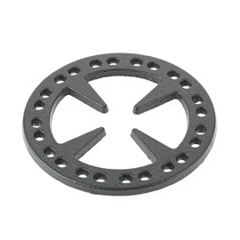 Aupoko Cast Iron Gas Stove Cooker Ring Reducer for Gas Stovetop Espresso Maker,Coffee Moka Pot(5.04-Inch)