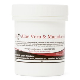 Pro-Equine Aloe Vera & Manuka Gel, 150g, Natural Soothing Wound Care for Horses