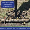 Backyard Essentials Mammoth Deck and Ground Feeder Tray - Metal