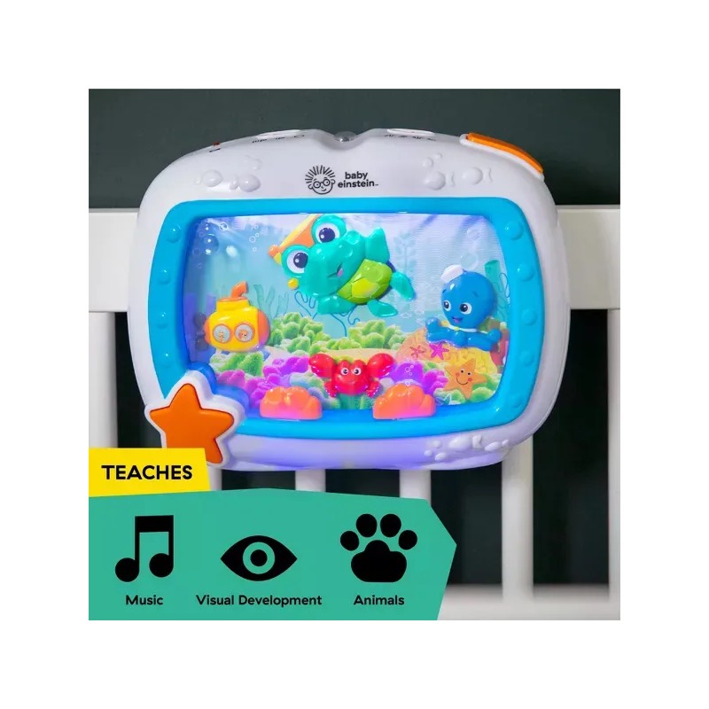 Baby Einstein Acuario Juguete Musical Para Cuna Sea Dreams Kids