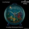 Atrium Children’s Nelly the Mermaid Alarm Clock - No Ticking,