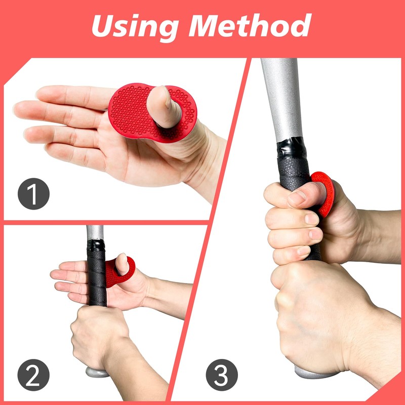 2 Pack Batter's Baseball Thumb Guard for Pro Batters, Hitter