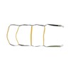 Boat Rope Ladder 4 Steps Foldable Portable Rope Boarding Ladder
